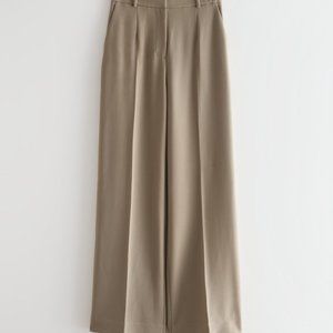 &Other Stories Wide Flared Trousers NWT